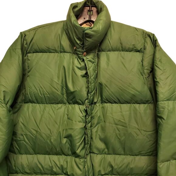 Vintage TRAILWISE Berkeley California Jacket Adult XS Green Puffer Down Outdoor - Picture 2 of 10